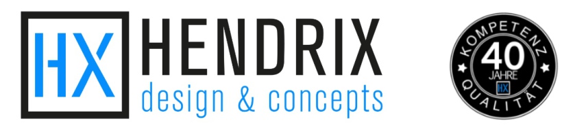 Herzlich Willkommen bei Hendrix design & conceptes - 40 Jahre Kompetenz und Qualität - sprechen für sich!!
